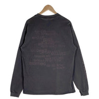 CAPTAINS HELM キャプテンズヘルム RUNNING FORM L/S TEE ロンT ロングスリーブ ランニングフォーム 長袖 Tシャツ  グレー CH-25-SS-06 Size L 福生店