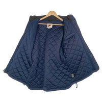 90-00's NIKE ナイキ ナイロン スタンドカラー ジップアップジャケット ロイヤルブルー ネイビー Size L 福生店