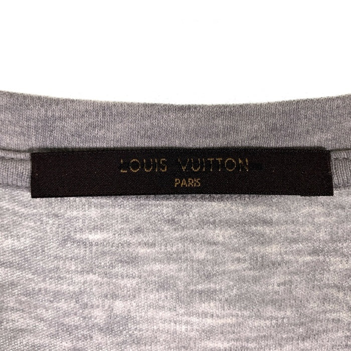 LOUIS VUITTON ルイヴィトン ダミエ ポケット ポケT 半袖 Tシャツ グレー Size XL 福生店