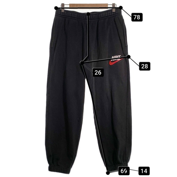 SUPREME シュプリーム 18AW NIKE ナイキ Sweat Pant スウェットパンツ ブラック ロゴワッペン 刺繡 BQ3768-010 Size S 福生店