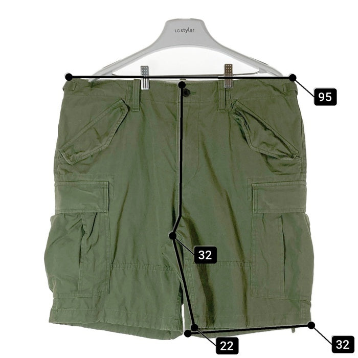 POLO Ralph Lauren ポロ ラルフローレン utility cargo shorts リップストップ カーゴパンツ カーキ sizeL 瑞穂店