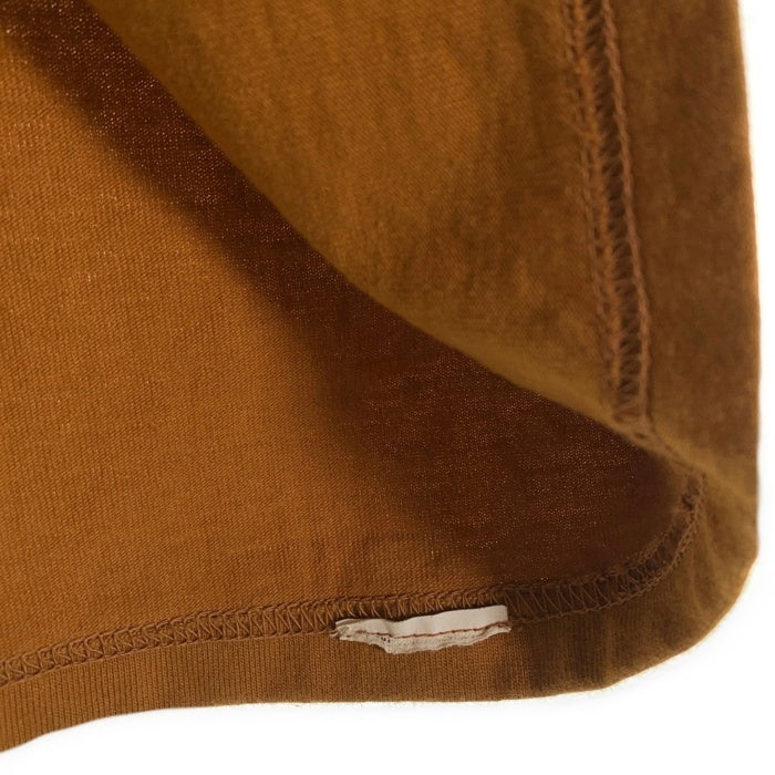 JOE McCOY ジョーマッコイ GOODING REDSKINS プリントTシャツ マスタード Size 38 福生店