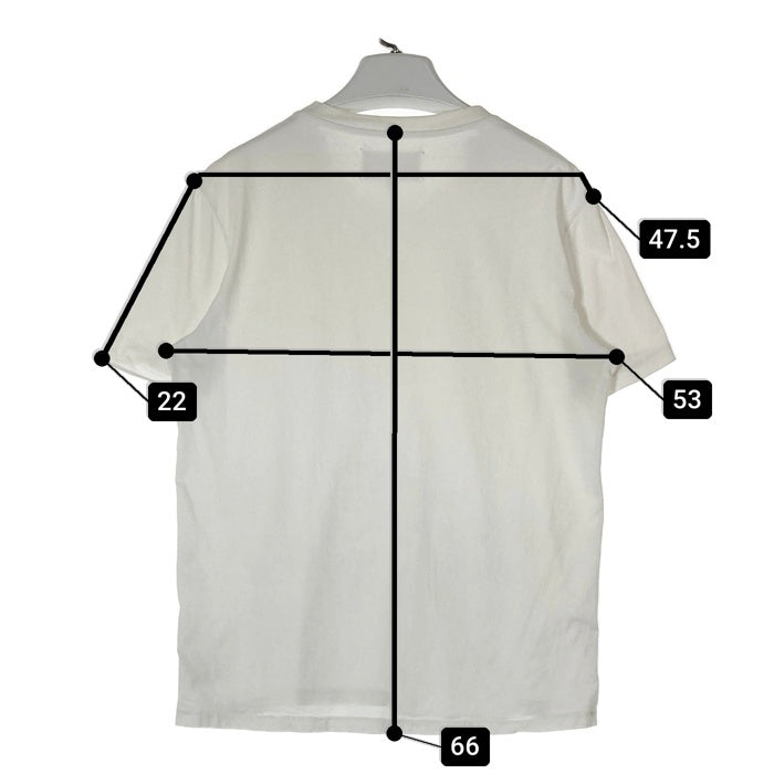 Maison Martin Margiela メゾンマルタンマルジェラ ⑩ クルーネックTシャツ ホワイト size48 瑞穂店