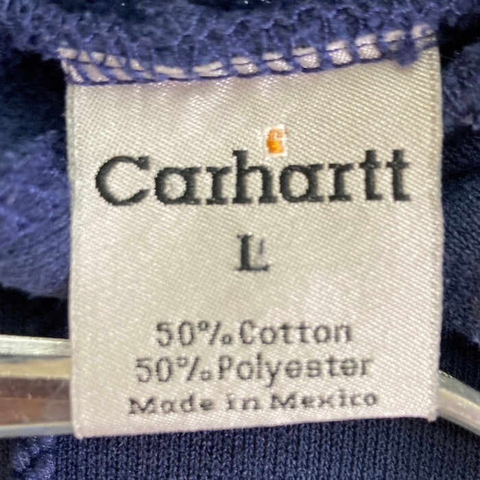 Carhartt カーハート パーカー 袖プリント ネイビー SizeL 瑞穂店