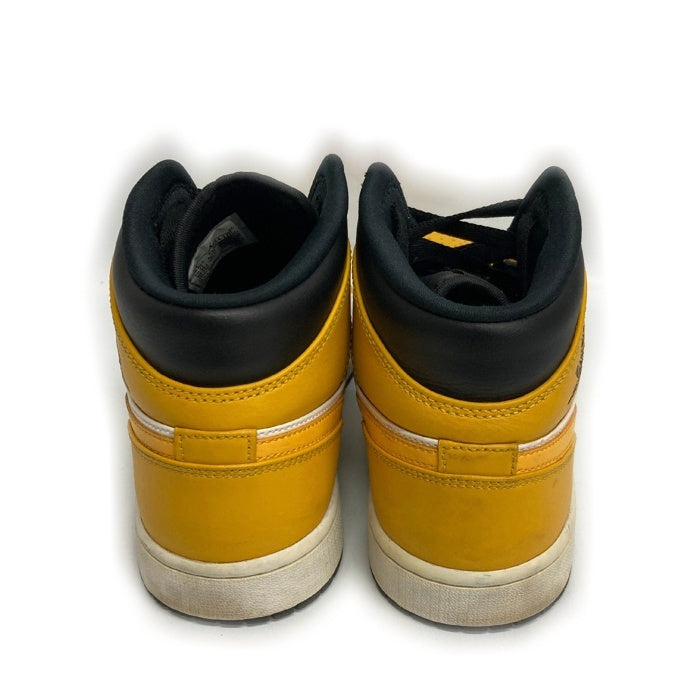 NIKE ナイキ スニーカー Air Jordan 1 Mid University Gold エアジョーダン1 ホワイトxイエロー size27cm 瑞穂店