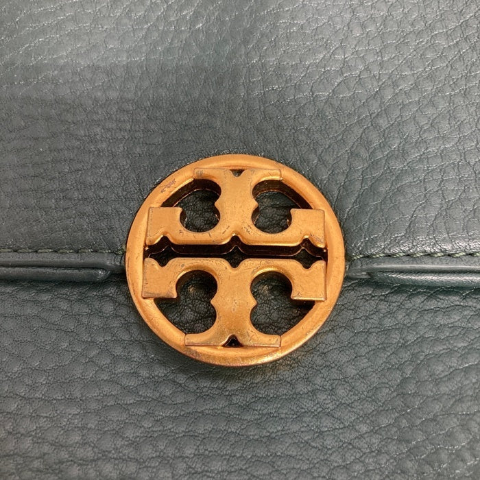 TORY BURCH トリーバーチ チェーンショルダー レザーバッグ グリーン 瑞穂店