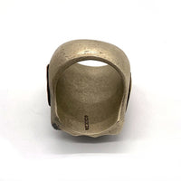 40-50's メキシカンリング ドラゴン MEXICO刻印 合金 Size 20-21号 福生店