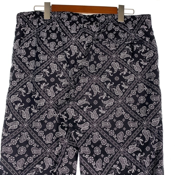 SUPREME シュプリーム 18SS Bandana Track Pant バンダナ トラック パンツ ブラック Size L 福生店