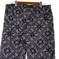 SUPREME シュプリーム 18SS Bandana Track Pant バンダナ トラック パンツ ブラック Size L 福生店