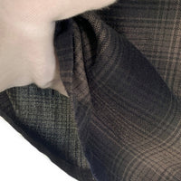 CALTOP キャルトップ アクリル 長袖 オンブレ チェック シャツ チャコール ブラック USA製 Size L 福生店