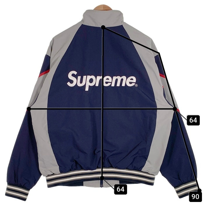 SUPREME シュプリーム New York Yankees ニューヨークヤンキース Track Jacket トラックジャケット ネイビー グレー Size L 福生店
