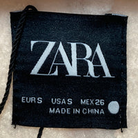 ZARA ザラ タグ付き ブークレー バイカージャケット 5070 026 712 アイボリー sizeS 瑞穂店
