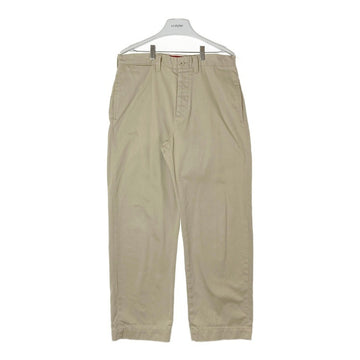 SUPREME シュプリーム ARC LOGO CHINO PANTS アーチロゴ ボタンフライ コットン チノパンツ ベージュ size30 瑞穂店