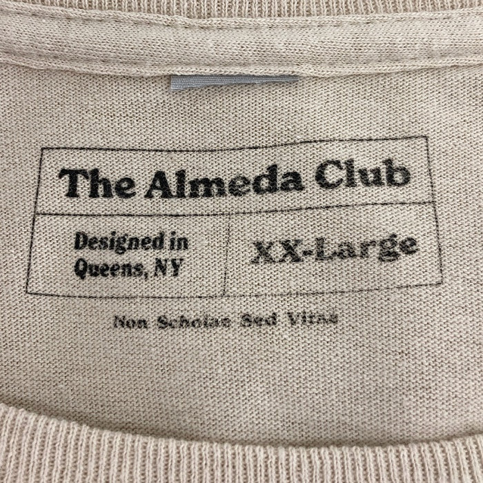 The Almeda Club アルメダクラブ BOXLOGO Tee ボックスロゴ Tシャツ ベージュ sizeXXL 瑞穂店