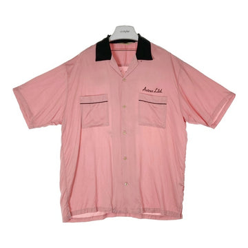 AVIREX アヴィレックス 783-4123015 AVIREX BOWLING SHIRT MIAMI ボウリングシャツ マイアミ ピンク sizeXL 瑞穂店