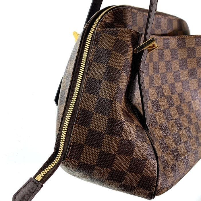 LOUIS VUITTON ルイヴィトン べレム MM ダミエ ハンドバッグ ショルダーバッグ ブラウン AR0075 福生店