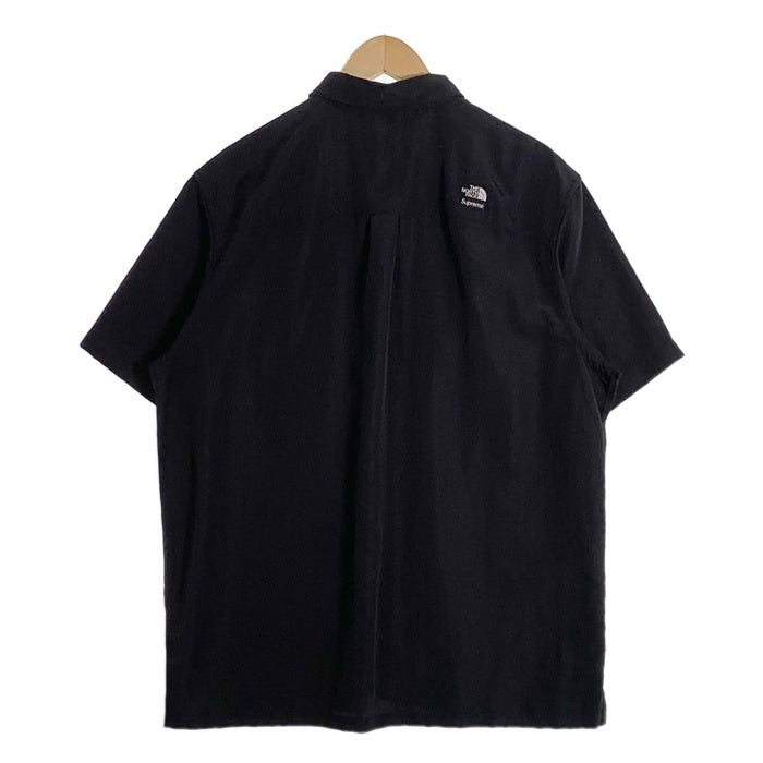 SUPREME シュプリーム 22SS THE NORTH FACE ノースフェイス Trekking S/S Shirt トレッキングショートスリーブシャツ ブラック NR02211I Size XL 福生店