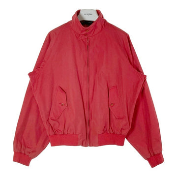 BARACUTA バラクータ G9 裏地チェック柄 スウィングトップ OPTIジップ ブルゾン レッド size42 瑞穂店