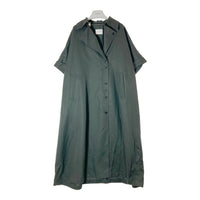 AMERI アメリ 24SS  TRENCH MULTI WAY LONG VEST トレンチマルチウェイロングベスト 半袖コート グリーン ※ベスト欠品 01410740200 Size M 瑞穂店
