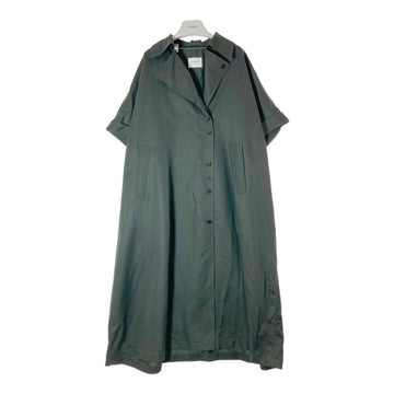 AMERI アメリ 24SS  TRENCH MULTI WAY LONG VEST トレンチマルチウェイロングベスト 半袖コート グリーン ※ベスト欠品 01410740200 Size M 瑞穂店