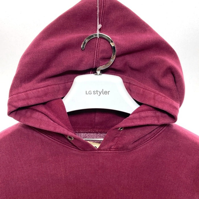 STEVE BARRY'S スティーブアンドバリーズ カレッジロゴ CENTRAL スウェット プルオーバーパーカー ボルドー sizeL 瑞穂店