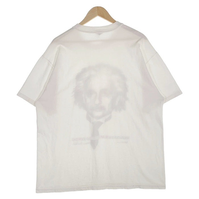 90's Einstein アインシュタイン プリントTシャツ ホワイト ANDAZIA Size XL 福生店