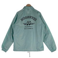 MOONEYES ムーンアイズ ナイロン コーチジャケット ライトグリーン OMJ-028 Size XL 福生店