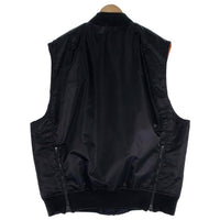 AVIREX アヴィレックス MA-1 リバーシブル ベスト ブラック オレンジ 3122164 Size 2XL 福生店