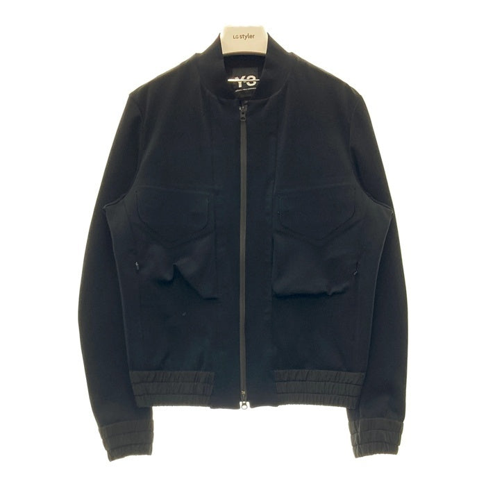 Y-3 ワイスリー CE8894 A2E001 ボンディング ジップアップブルゾン ブラック sizeM 瑞穂店