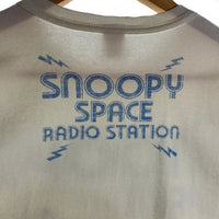 TOYS McCOY トイズマッコイ SNOOPY スヌーピー SPACE RADIO STATION プリントTシャツ オフホワイト TMC2441 Size L 福生店