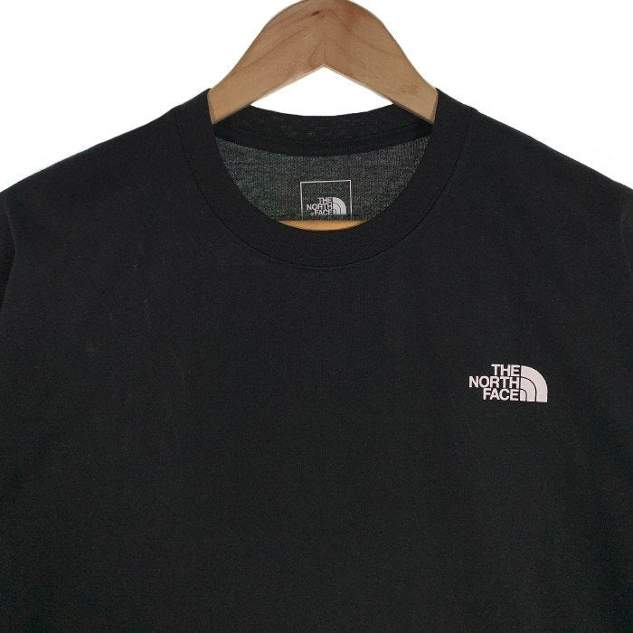 THE NORTH FACE ノースフェイス Bandana Square Logo Tee バンダナスクエアロゴ Tシャツ ブラック NT32108 Size L 福生店