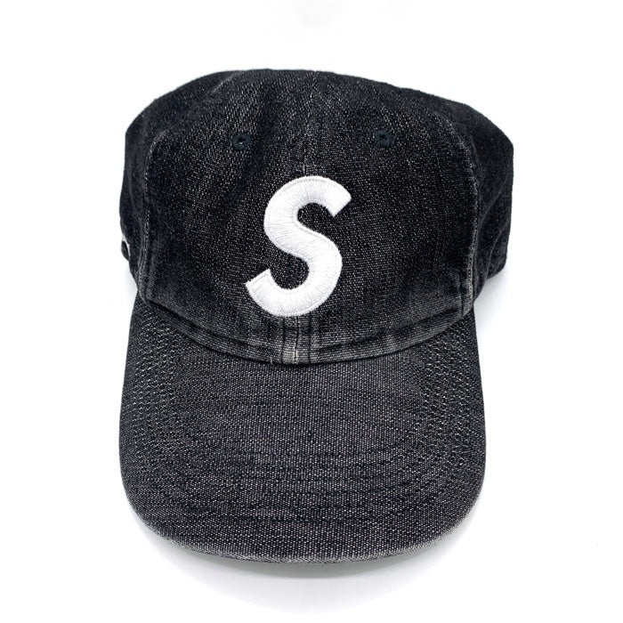 SUPREME シュプリーム 25SS Cordura Denim S Cap 6-Panel コーデュラデニム Sロゴ 6パネルキャップ ブラック 福生店