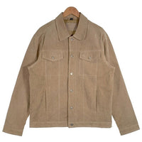 TCM ティーシーエム Echtes Leather 豚革スプリット レザージャケット ベージュ Size XL 福生店