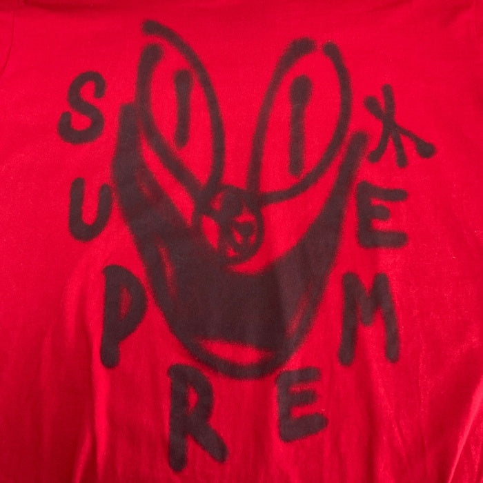 SUPREME シュプリーム × sancheeto サンチート 18AW SMILE TEE スマイル Tシャツ レッド sizeM 瑞穂店