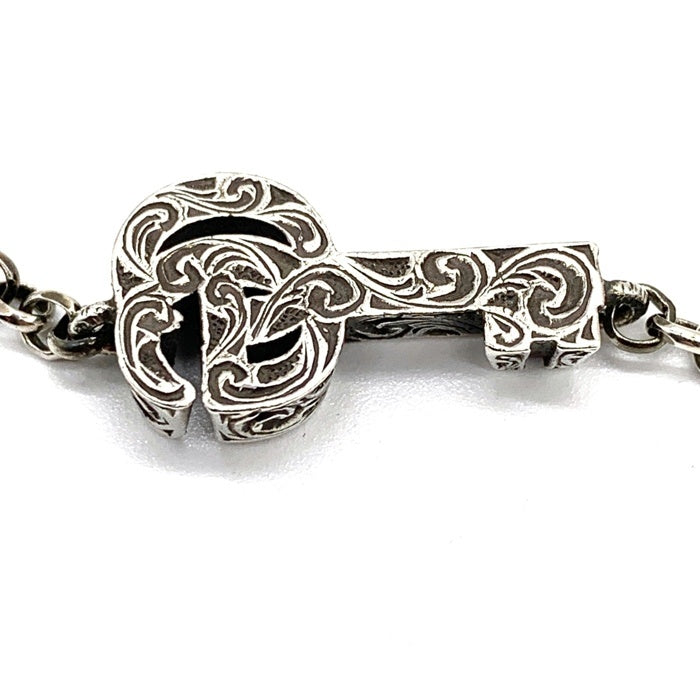 Gucci グッチ GGマーモント アラベスク キー チェーンブレスレット シルバー Size 16 (16-17cm) 福生店