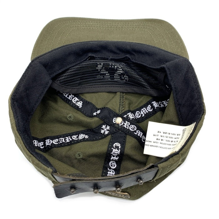 CHROME HEARTS クロムハーツ Dagger Cap ヘリンボーン ダガー キャップ オリーブ USA製 福生店