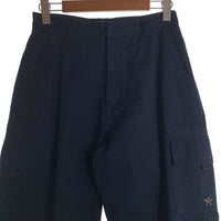 90-00's STUSSY ステューシー チノツイル カーゴパンツ ネイビー バングラデシュ製 紺タグ Size 30 福生店