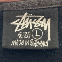 STUSSY ステューシー 1914648 BAD DREAM CREW プリント スウェットトレーナー ブラック sizeL 瑞穂店