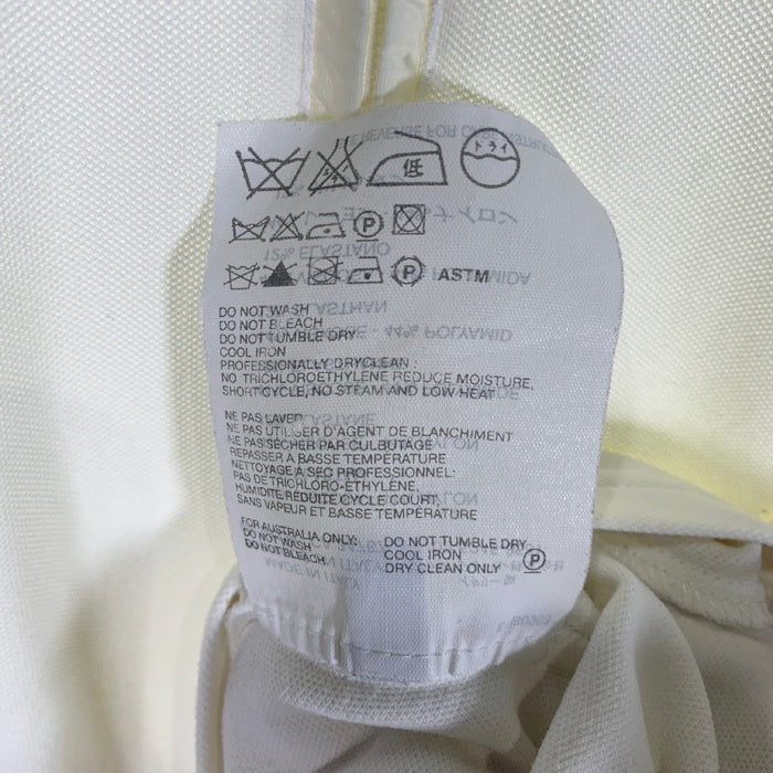 PRADA SPORT プラダスポーツ ハーフジップ 半袖ポロシャツ 生成り ETB0963 Size M 福生店