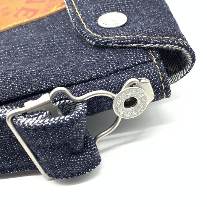 YAMANE INDUSTRIES ヤマネインダストリーズ Lot.9103 Denim Snap-on Flap Shoulder Pouch 9 デニム スナップオン フラップショルダーポーチ バッグ インディゴ 福生店