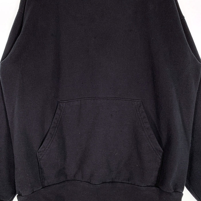LOS ANGELES APPAREL ロサンゼルスアパレル ロスアパ プルオーバー フーディー パーカー ブラック USA製 Size XL 福生店