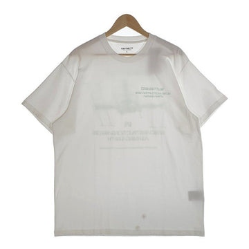 Carhartt W.I.P カーハート ワークインプログレス 22SS S/S LEAVING EARTH T-SHIRT リービングアース プリントTシャツ ホワイト Size L 福生店