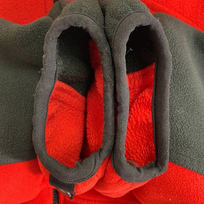 L.L.Bean エルエルビーン USA製 90's OUTDOORS All Conditions 切替フリースジャケット レッド×ブラック sizeM 瑞穂店