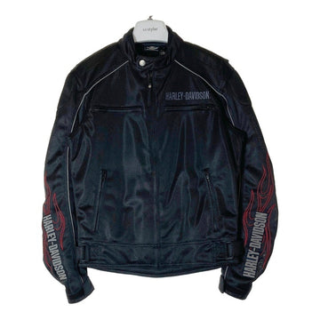 HARLEY DAVIDSON ハーレーダビッドソン メッシュジャケット ライナー付き ブラック sizeS 瑞穂店