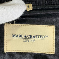 LEVI'S MADE&CRAFTED リーバイス ボンバージャケット リブブルゾン ホワイト ブラック Size 2 福生店