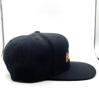 HARD LUCK ハードラック Proscript Enbroidered Snapback Cap スナックバックキャップ ブラック 福生店