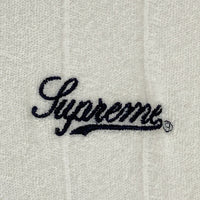 Supreme シュプリーム Terry Pin Stripe S/S Top パイル地 ピンストライプ Tシャツ ホワイト sizeL 瑞穂店