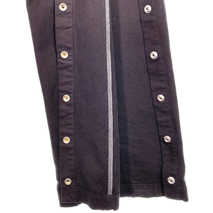 DRKSHDW ダークシャドウ リックオウエンス プッシャーロングパンツ ブラック キャンバス地 DU01E3393-CVS Size S 福生店