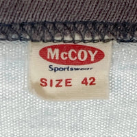 THE REAL McCOY'S リアルマッコイズ McCOY SPORTSWEAR 旧タグ RYDELL FOOTBALL リンガーTシャツ ライトブルー size42 瑞穂店