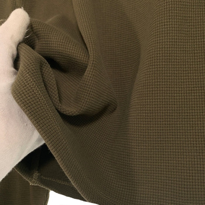 entire studios エンタイアスタジオ サーマルカットソー 長袖 フィンガーホール オリーブ ES2260 Size XL 福生店